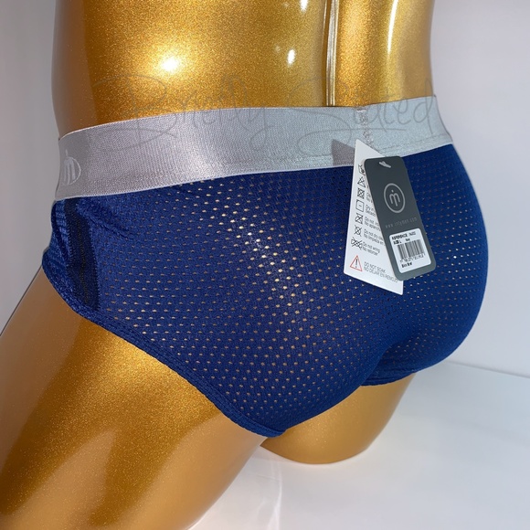 Intymen Mesh Briefs - Blue (L) - Picture 4 of 6